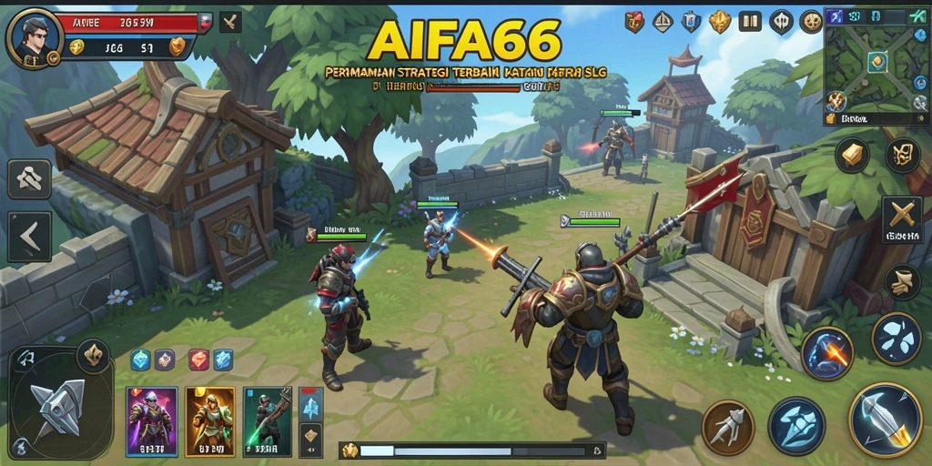 Tampilan gameplay AIFA66 yang menarik dan mendebarkan.