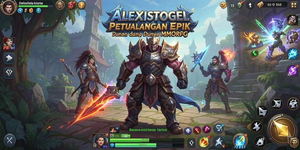 Gameplay ALEXISTOGEL yang mengasyikkan dengan aksi seru.