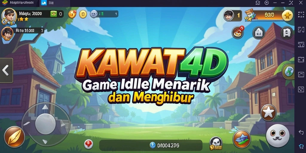 Tampilan gameplay KAWAT4D yang menarik dan interaktif.