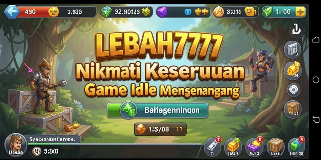Gameplay LEBAH777 yang menarik dan santai dalam dunia Idle.