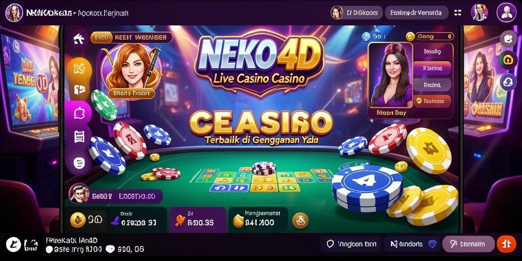 Tampilan gameplay NEKO4D yang menakjubkan dan interaktif.
